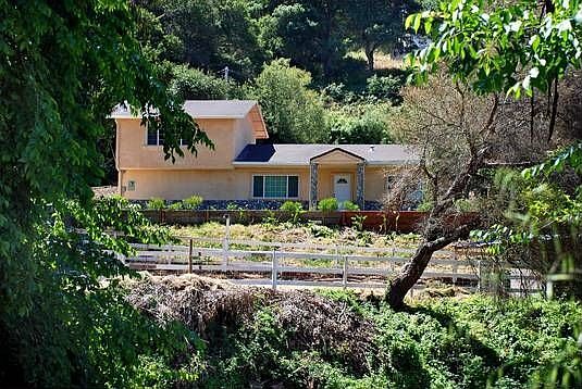 View of Corral and Home
