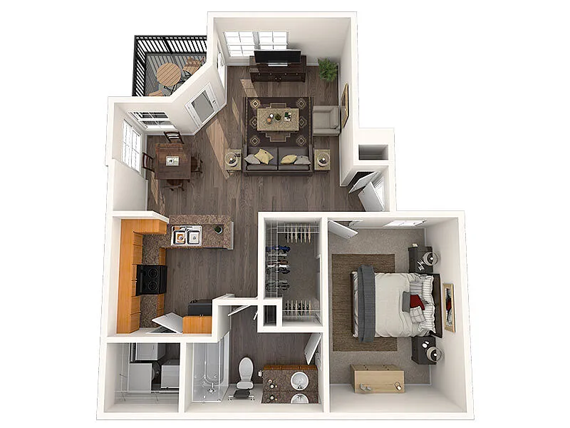 Floor plan The Violet