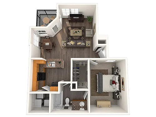 Floor plan The Violet
