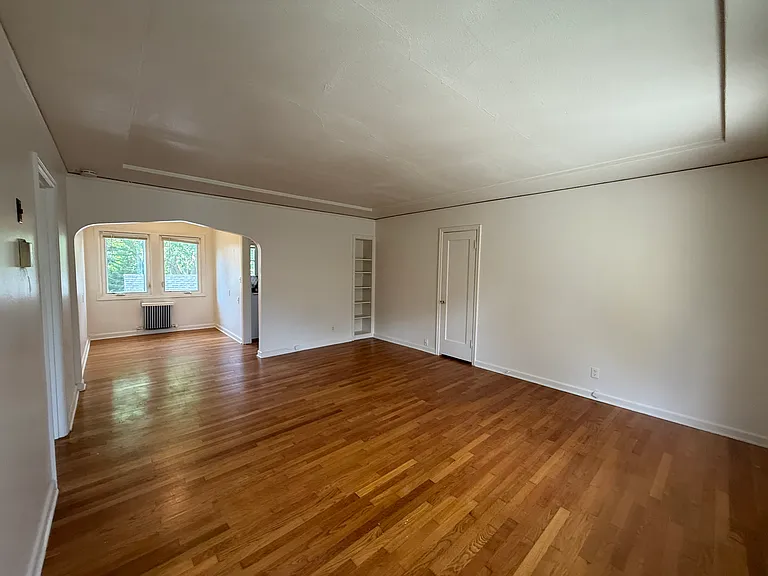 Living room and dining room, other view.