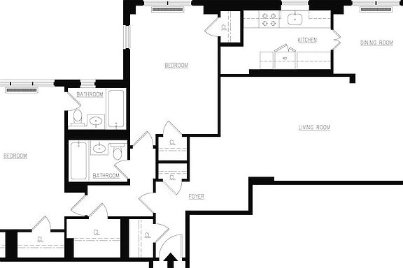 2nd image of 60 W 57th St APT 14H