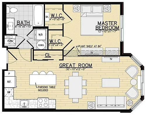 Floor plan B3