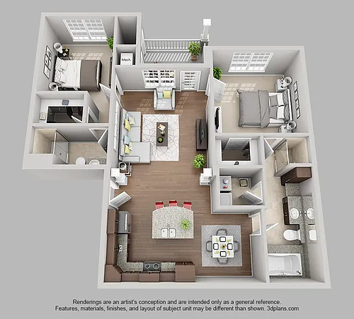 Floor plan The Cedar