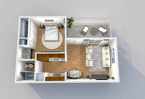 Floor plan A1R