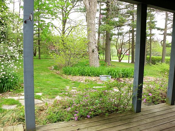 View from front porch