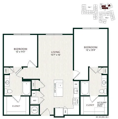 Floor plan B15