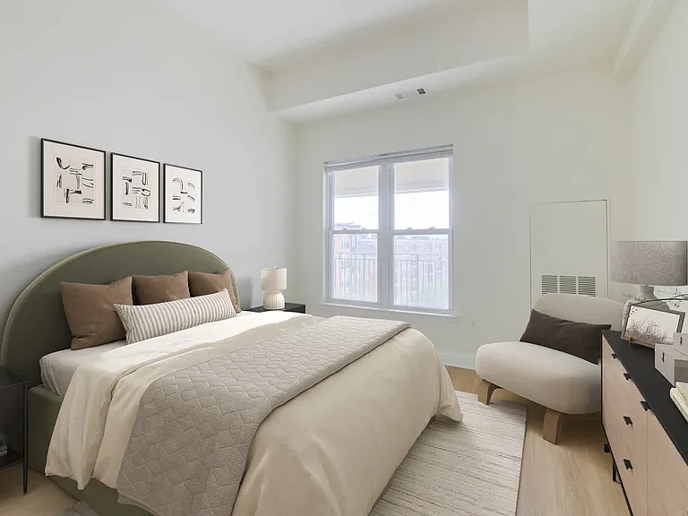 Bedroom with Hard Surface Flooring