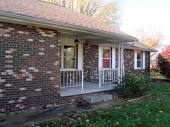 Inviting front porch