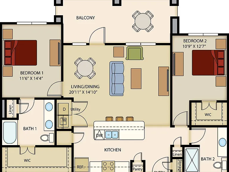 TruNorth Floor Plan B5 TruNorth Floor Plan B5