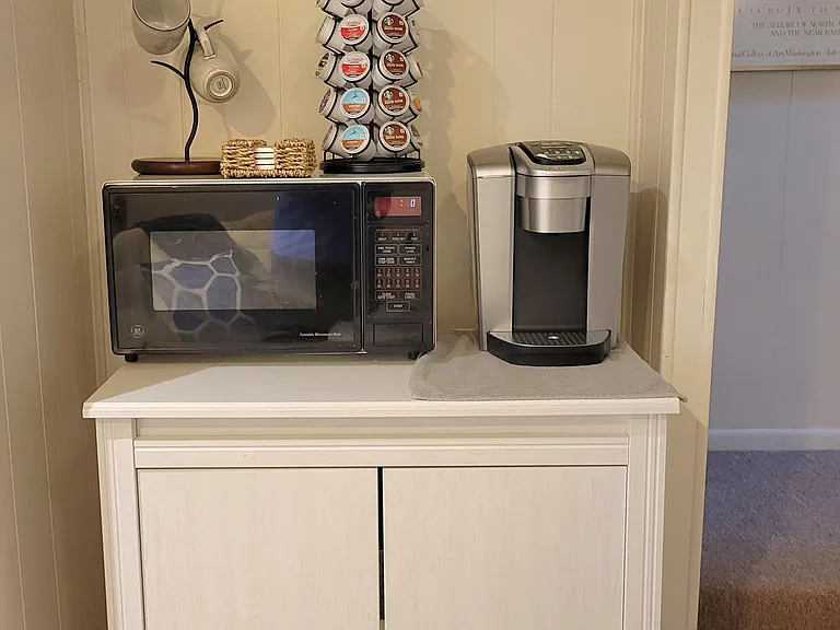 Microwave and Keurig
