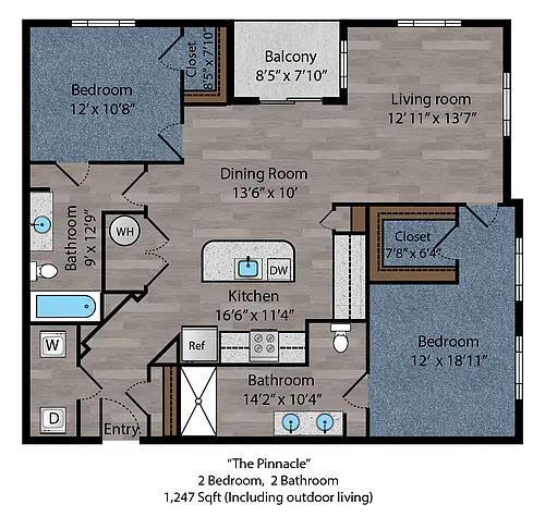 Floor plan The Pinnacle