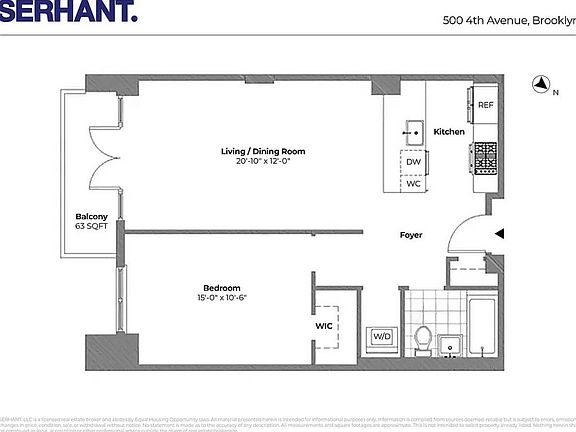 2nd image of 500 4th Ave APT 6D
