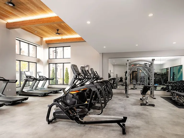 State-of-the-art fitness center