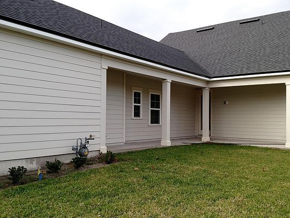 Orange Branch side yard