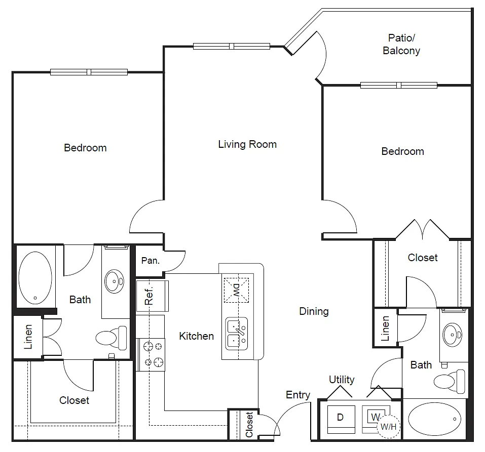 Floor plan B2