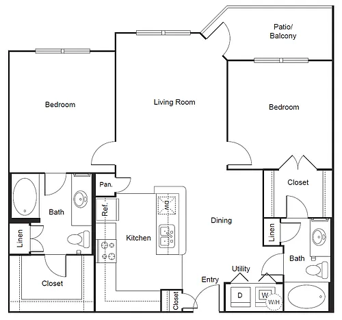 Floor plan B2