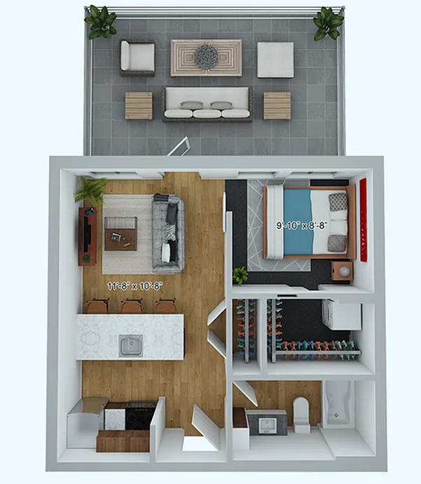 Floor plan Cultivate