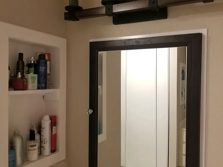 Primary Bathroom Vanity Area