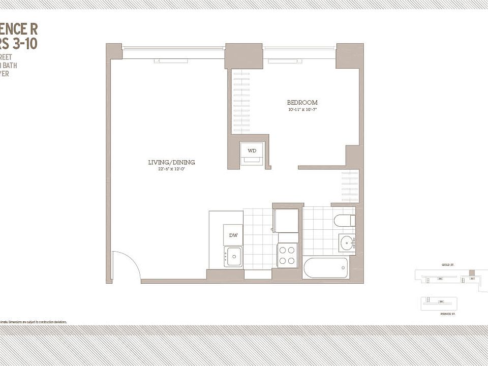 1st image of 257 Gold St APT 3R