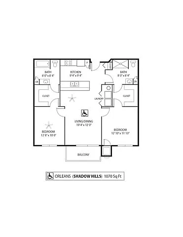 Floor plan Edgewood and Orleans