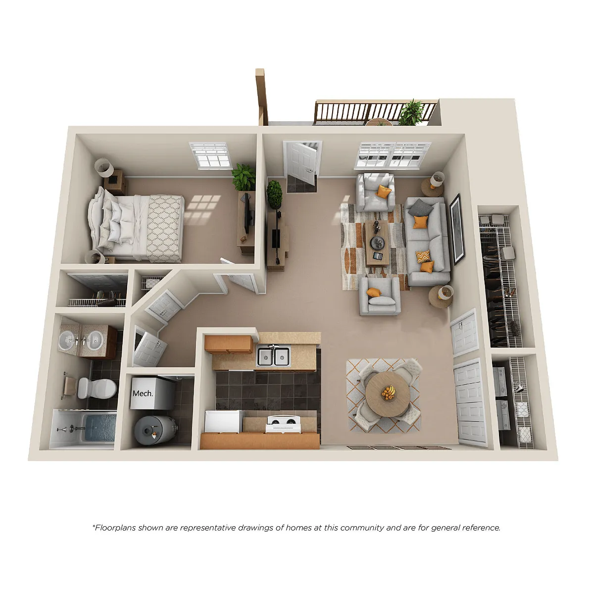 Floor plan The York