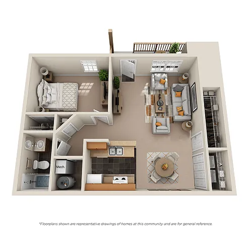 Floor plan The York