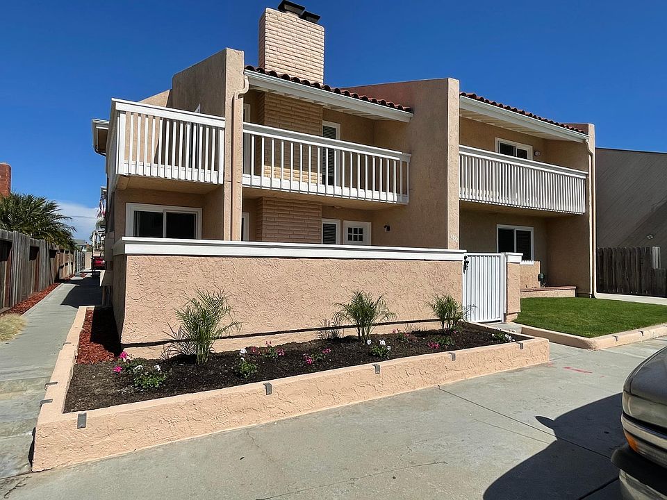 Apartment is the Entire Front Unit of the Complex. 2 Balconies and a Gated Patio Area.