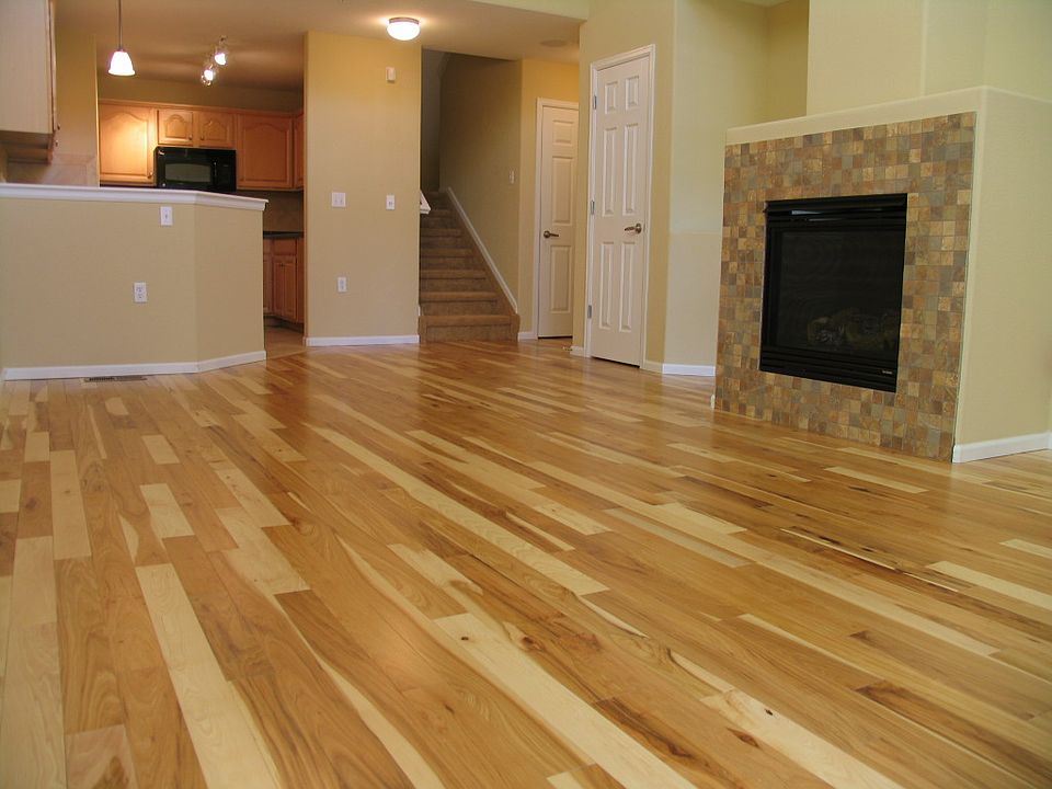 New Hickory hardwood floor