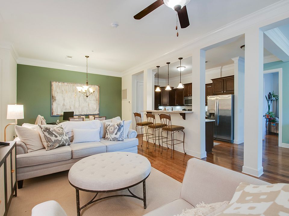 lovely open living space combining greets you as you come in the door!