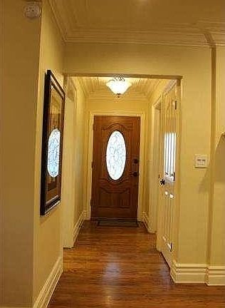 Front Door Entry with beautiful ceiling