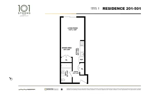Floor plan 21 Studio