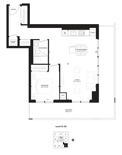 Floor plan Cove VI