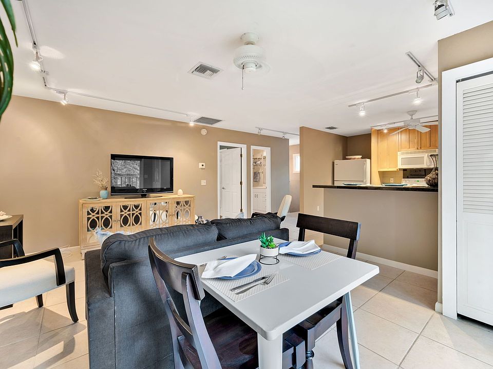 Open layout offers different ways to use the space without the clutter and offers views.