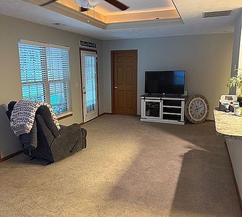 Living Room open to Kitchen