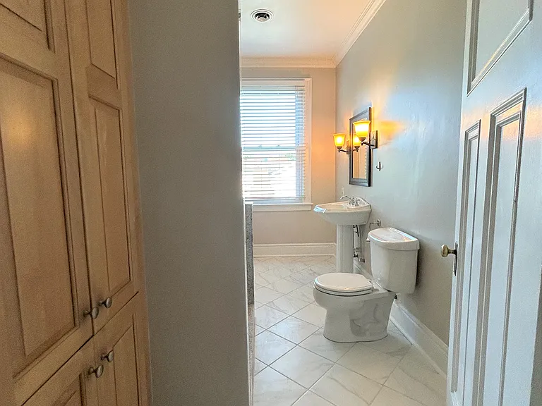 Renovated tiled flooring gorgeous Bathroom