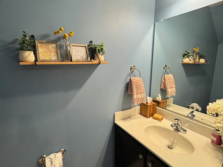 Downstairs half bath