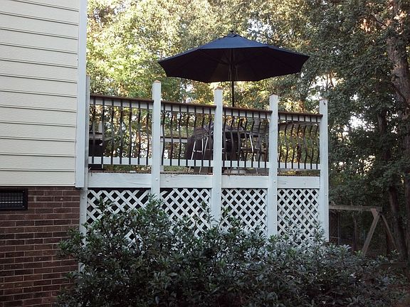 New Deck Balusters & Rail