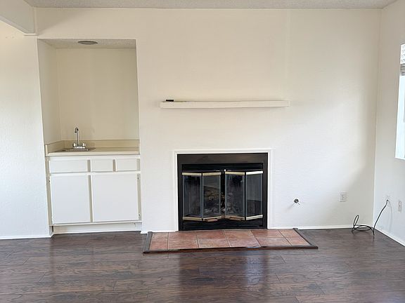 Wet bar and Fireplace