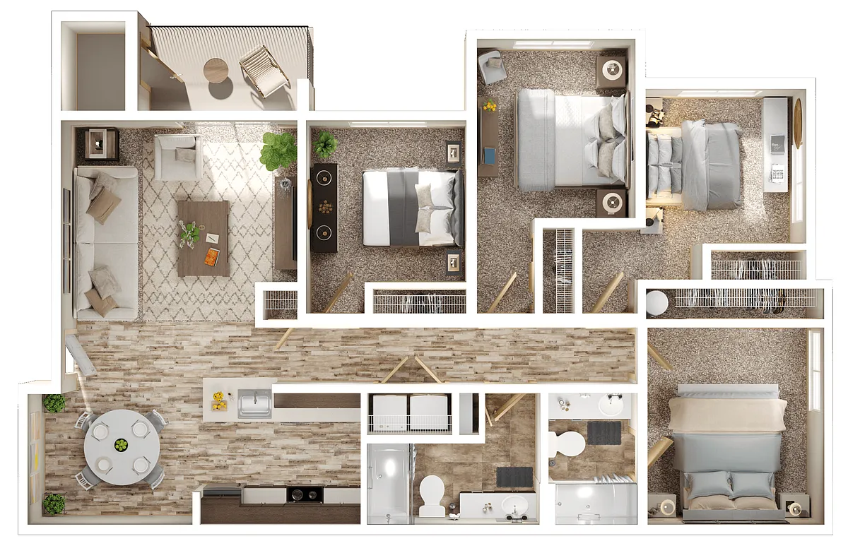 Floor plan Savory