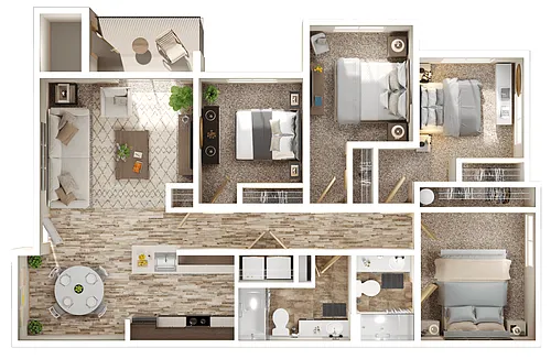 Floor plan Savory