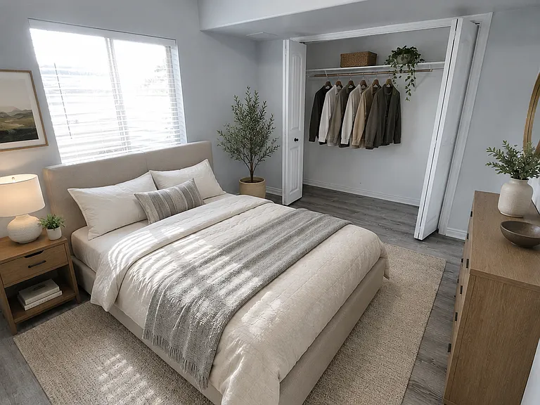 mother-in-law bedroom 1 (Furniture not included)