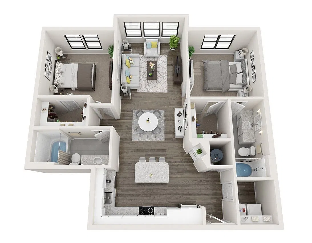 Floor plan B8