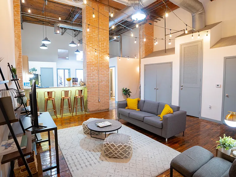 Open-Concept Living Area