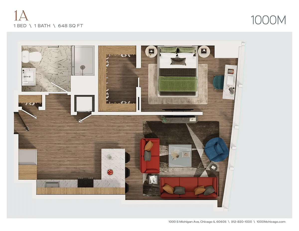 Floor plan 1A