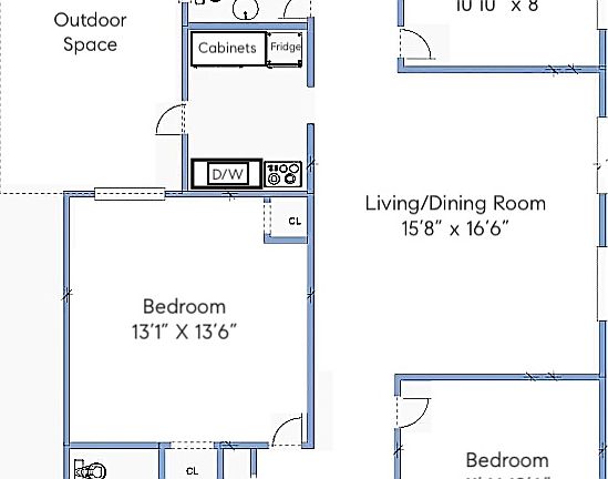 2nd image of 210 W 16th St #2BC