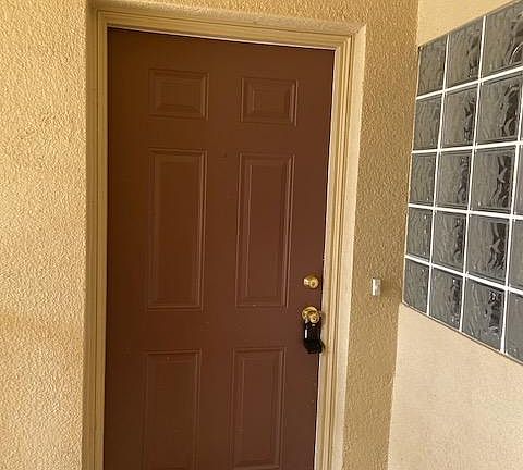 entrance -front door