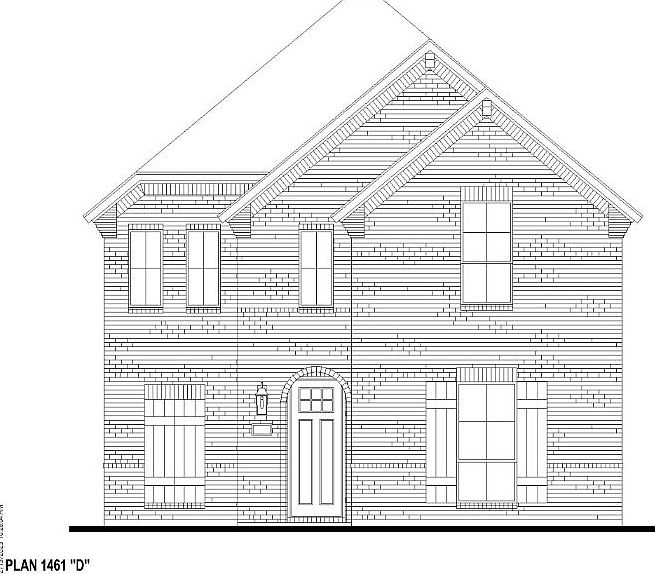 Plan 1461 Elevation D