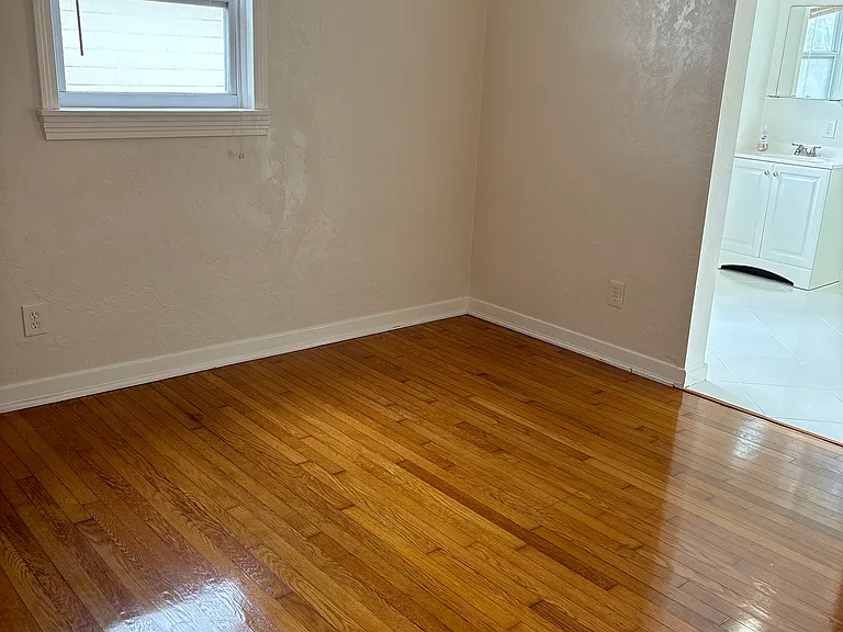 Bedroom with attached bath