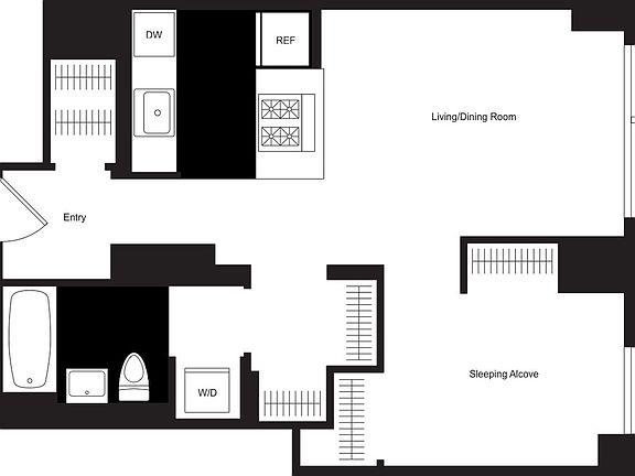 2nd image of 450 W 42nd St APT 45H