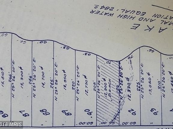 Lot 87, 88 totals 124' of lake frontage